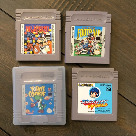 Nintendo Other - Lot of 4 vintage original Nintendo Gameboy games